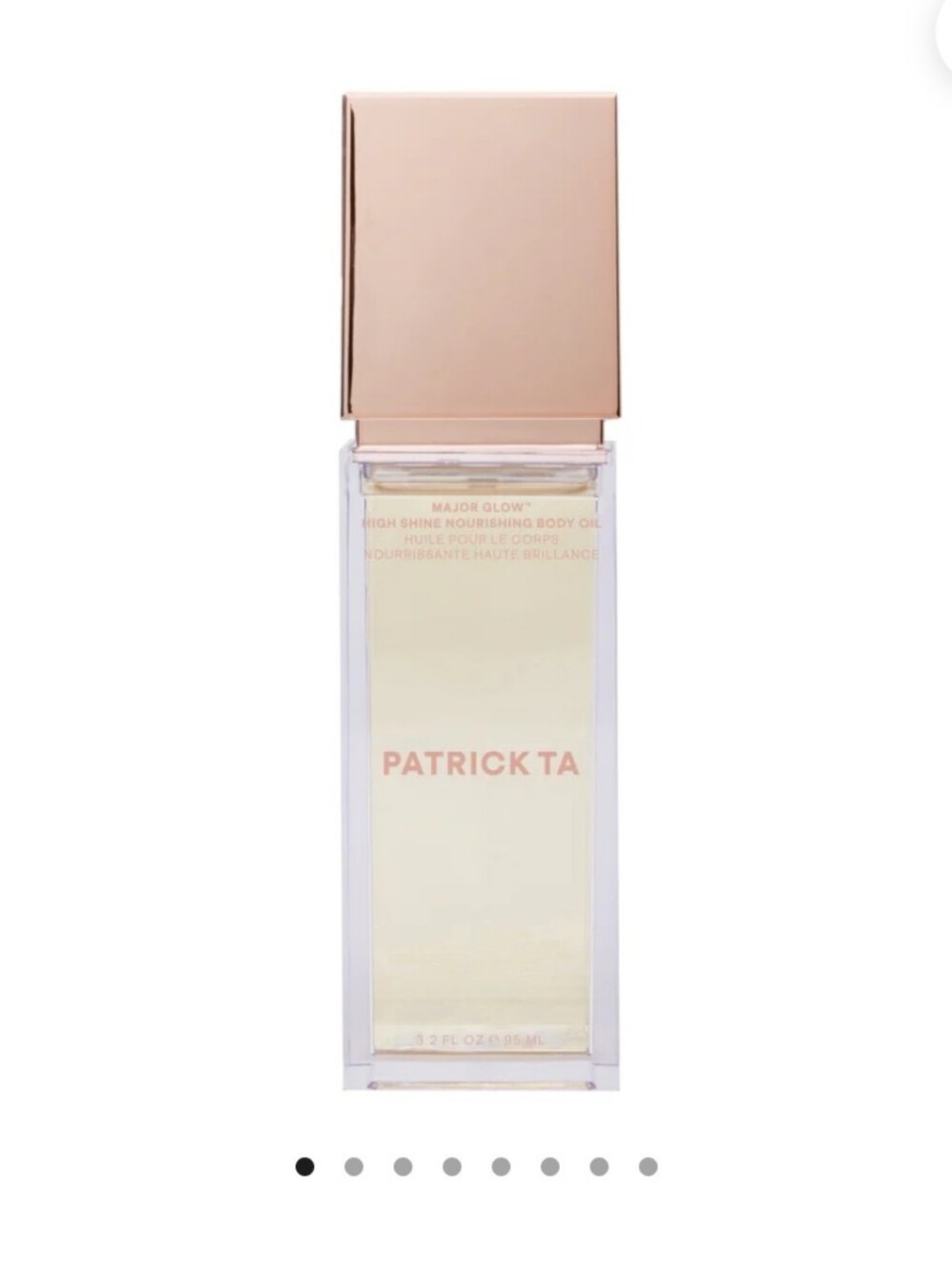 Patrick Ta Major Glow High Shine Nourishing Body Oil